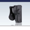 Amomax Beretta PX4 Storm holster – left-side full view, right-hand draw, black