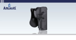 Amomax Beretta PX4 Storm holster – left-side full view, right-hand draw, black