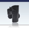 Ammomax CZ Shadow 2 holster – left-side full view black paddle configuration