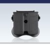 Ammomax Universal Double Magazine Pouch – front-facing view with adjustment points visible