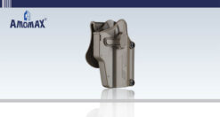 Ammomax Per-Fit Multi-Fit Adjustable Holster – right-side full view, FDE