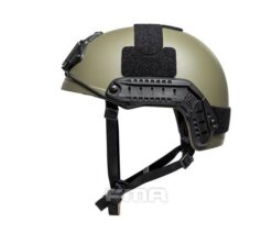 FMA Fast Helmet Heavy Version L/XL – left-side full view Ranger Green