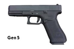 WE EU17 gas blowback pistol – left-side full view