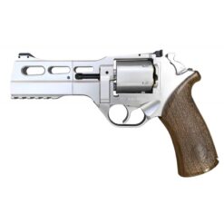 WE Chiappa Rhino 50DS Co2 revolver – left-side full view, silver finish