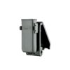 Amomax Universal Single Magazine Pouch OD Green – left-side full view with adjustment points visible