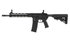 Saigo Defense AEG Shogun Gure rifle – left-side full view, black