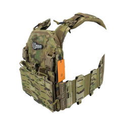 Conquer MPC 2.0 Special Edition plate carrier vest – front-facing modular MOLLE design in MultiCam
