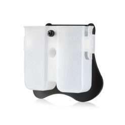 Ammomax Universal Double Magazine Pouch – full view clear polymer double-mag carrier
