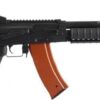 Jing Gong AK74 Tactical RIS AEG rifle – left-side full view with folded stock and rail system
