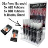 4UANTUM Trade Starter Shop Display Bundle – acrylic stand with lubricants, sealants, threadlockers and hop rubbers