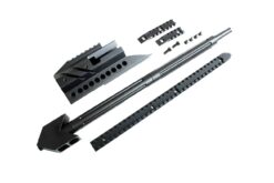 Jing Gong AUG Sniper Front End Conversion Kit – left-side full view with RIS rails