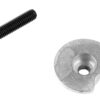 Jing Gong M4 stock tube screw and washer replacement part – hardware detail view