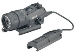 FMA M720v Upgraded Weapon Light – left-side full view, black anodized aluminium body
