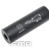 FMA ±14mm 107mm silencer with Noveske Logo – left-side full view