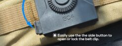 Ammomax MOLLE & Belt Clip Mount – Dual-Use Tactical Attachment - view 7