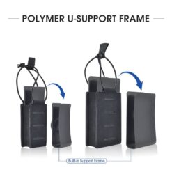 Ammomax Fabric Magazine AR Pouches – MOLLE Black - view 3
