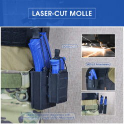 Ammomax Fabric Pistol Magazine Pouches – MOLLE - view 5