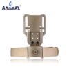 Ammomax Low Ride Duty Drop Holster Attachment FDE – left-side full view