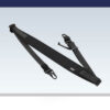 Ammomax Quick Adjustable Two Point Sling with HK style clip – full left-side view showing shoulder pad and adjustment loop