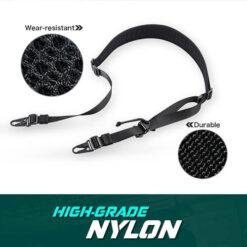 Ammomax Quick Adjustable Two Point Sling – HK Clip Black - view 2
