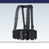 Ammomax Speed Chest Rig – left-side full view, black