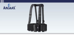 Ammomax Speed Chest Rig – left-side full view, black