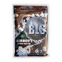 BLS 0.40g biodegradable BBs 1000 bags white – packaging front view