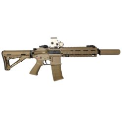 E&C 416D 9″ AEG Rifle – Dark Earth with Accessories - view 2