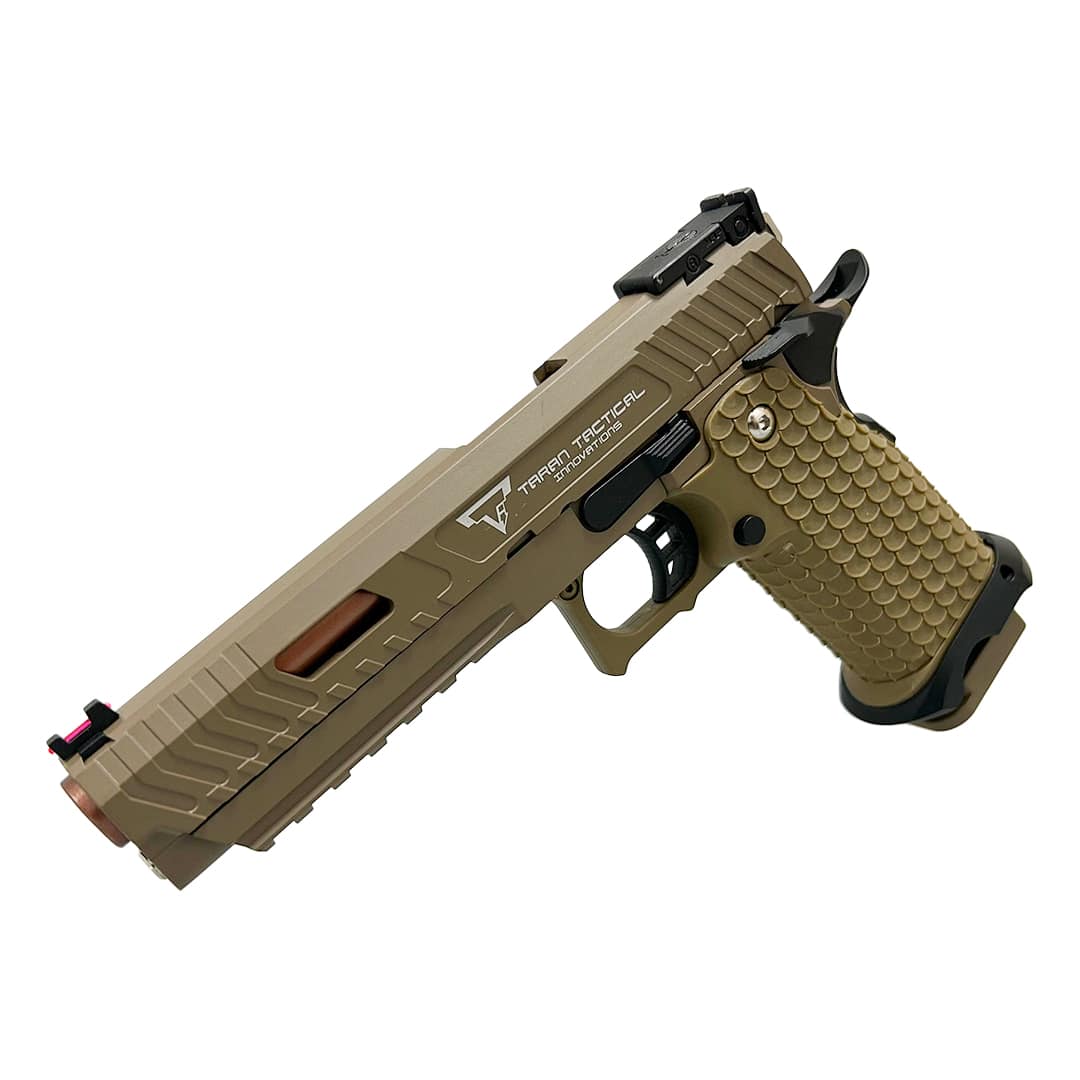 E&C Hi-Capa 5.1 TTI GBB Pistol – Dark Earth - view 2