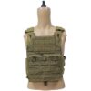 Emerson Gear Jump Plate Carrier (JPC) – left-side full view, coyote