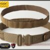 Emerson LCS Combat Belt coyote small – left-side full view