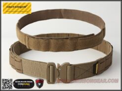 Emerson LCS Combat Belt coyote tan – left-side full view