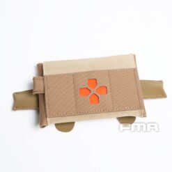 FMA Molle Mounted Micro TKN Pouch Type B – left-side full view, Coyote