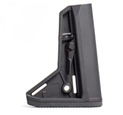 Tak Tak MOE Stock – left-side full view, black polymer