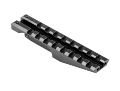 Tak Tak AK Rear Guide Rail Mount – left-side full view, black finish