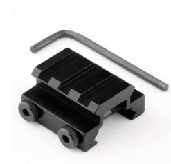 Tak Tak 3 Slot Short Riser Rail Mount – left-side full view