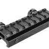 Tak Tak 8 Slot Rail Raiser 0.5 inch – top and side view