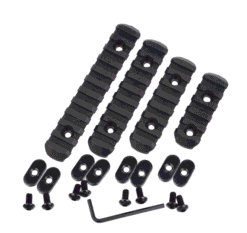 Tak Tak MGP MOE Polymer Rail Set – black nylon full view