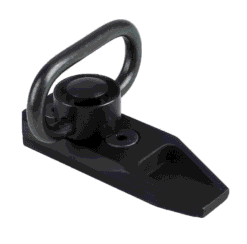 Tak Tak Keymod sling swivel mount – left-side full view, black finish