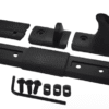 Tak Tak Gripstop Rail Cover – left-side full view, Black finish