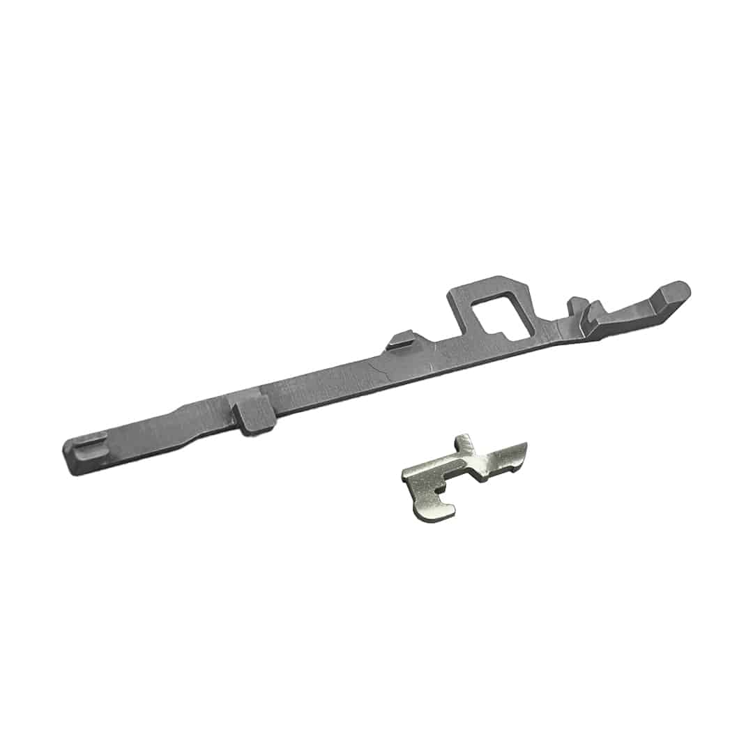 Pro Arms stainless steel trigger bar TM MP7 GBB – left-side full view