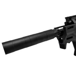 Pro Arms RUG Style 198mm silencer 14mm CCW – left-side full view