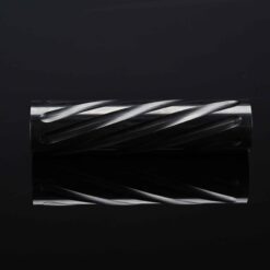 Silverback SRS Twisted Stainless Steel Cylinder – left-side full view