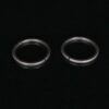 Silverback MDRX POM piston head ring glider (x2) – close-up view of polymer components