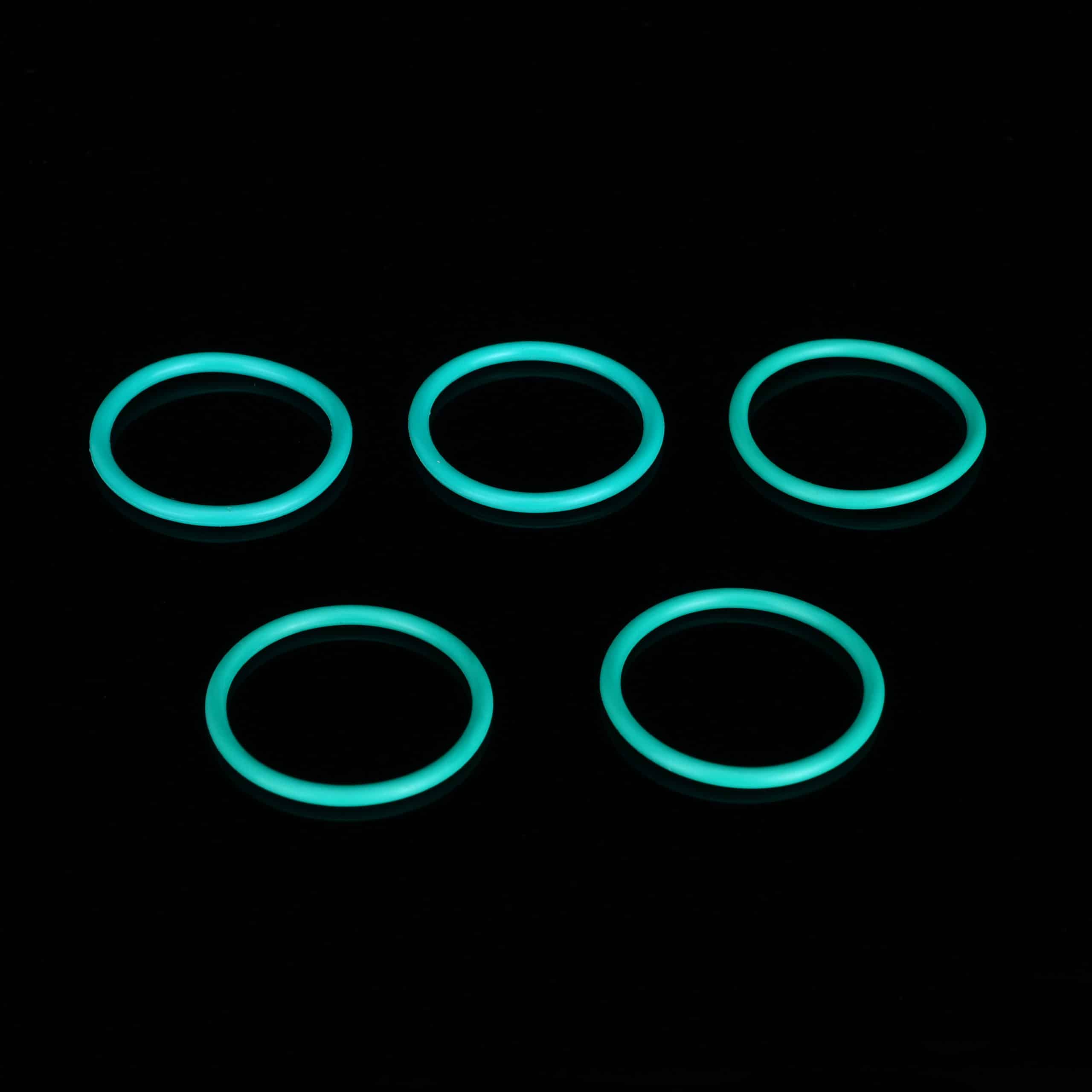 Silverback MDRX piston head O-ring pack (x5) – flat-lay product view