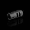 Silverback MDRX Ratchet muzzle brake – left-side full view, 14mm CCW aluminium