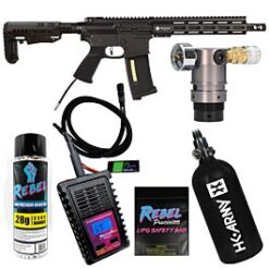 Wolverine MTW Billet Series - Tactical 10" SBR Premium HPA Bundle (Black)