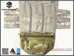Emerson Gear Plate Carrier Front Drop Pouch – Black - view 4