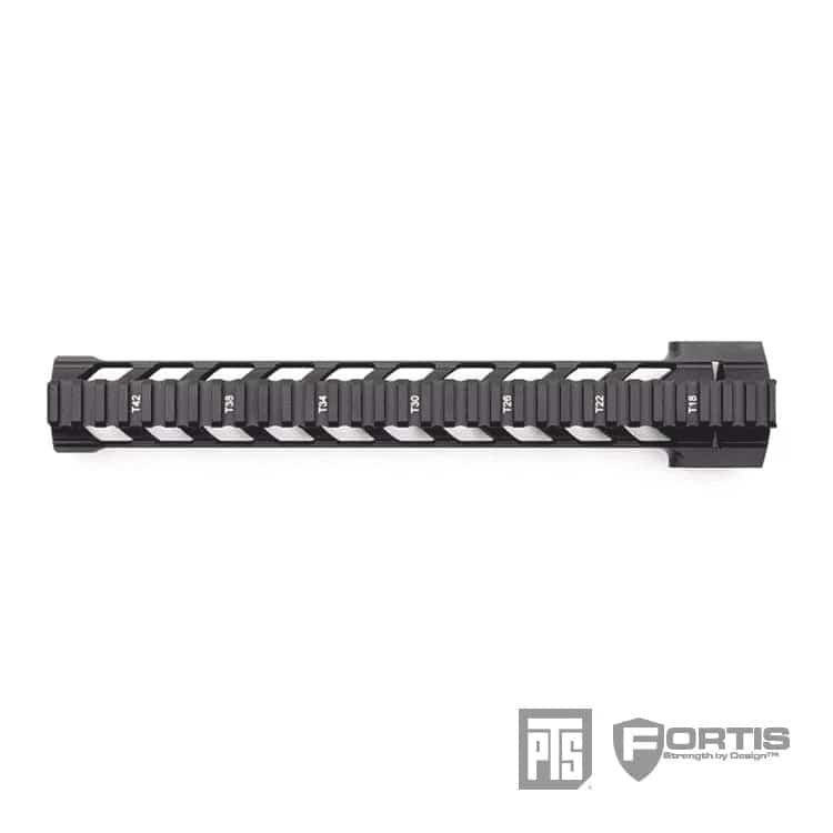 PTS Fortis REV II 12" M-LOK Free Float Rail System - view 3