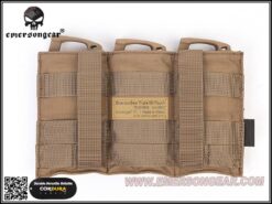 Emerson Gear Triple Elastic M4 Pouch – Coyote - view 2